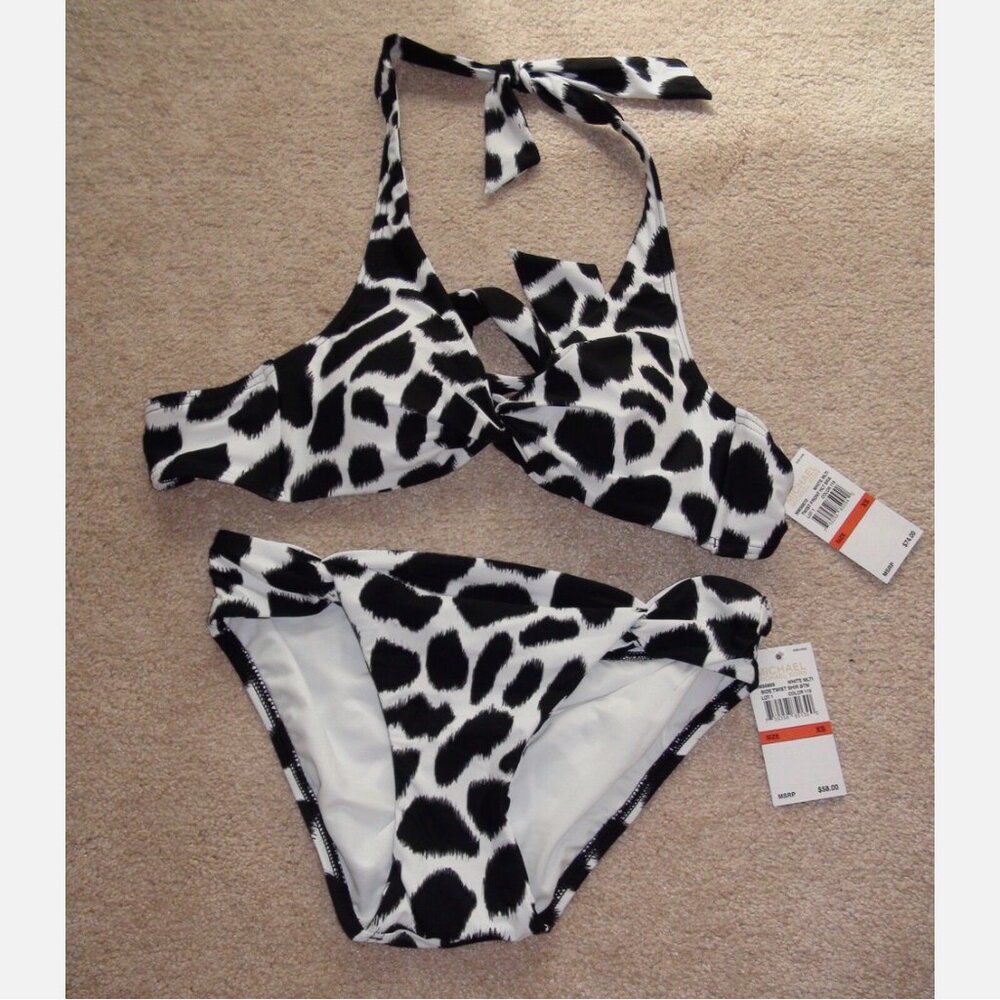 Michael Michael Kors Ikat Twist Bikini